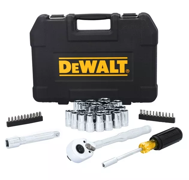 DeWalt TOUGHSERIES 49 Piece 1/2" Drive Mechanics Tool Set DWMT45405