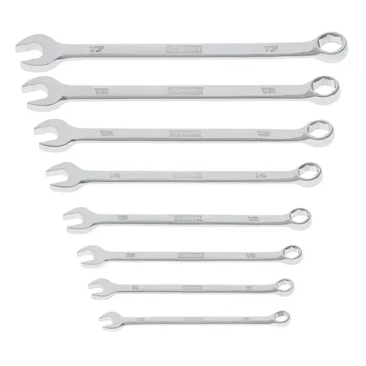 DEWALT TOUGHSERIES 8-Pc Metric Combination Wrench Set DWMT45426