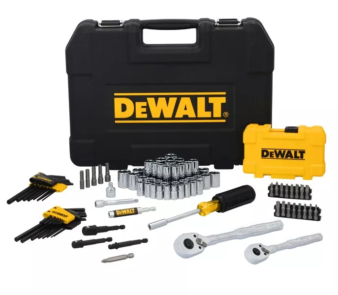 DeWalt TOUGHSERIES 96 Piece 1/4" and 3/8" Mechanics Tool Set DWMT45410
