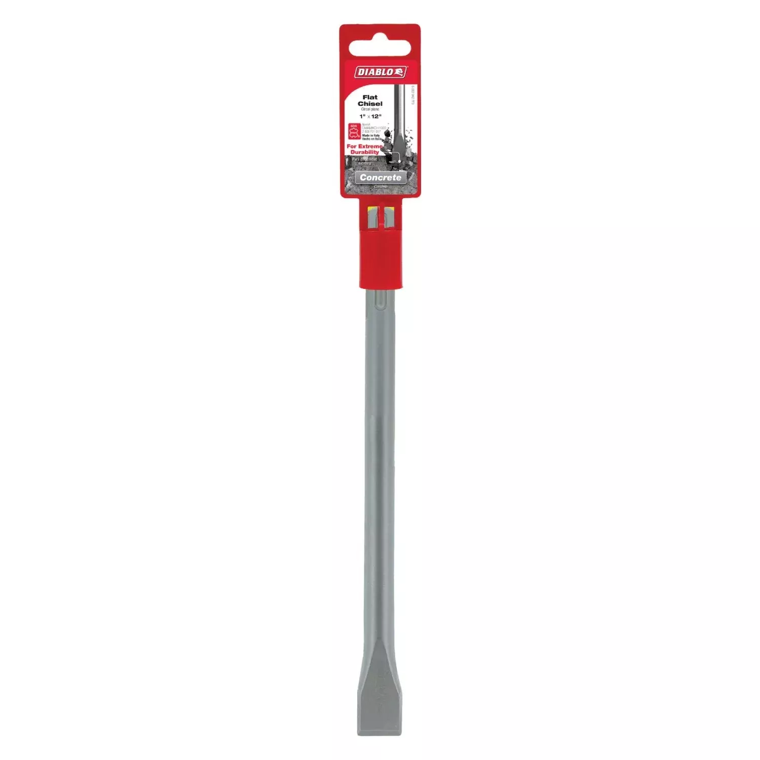 Diablo DMAMXCH1030 1 Inch x 12 Inch SDS-Max Flat Chisel