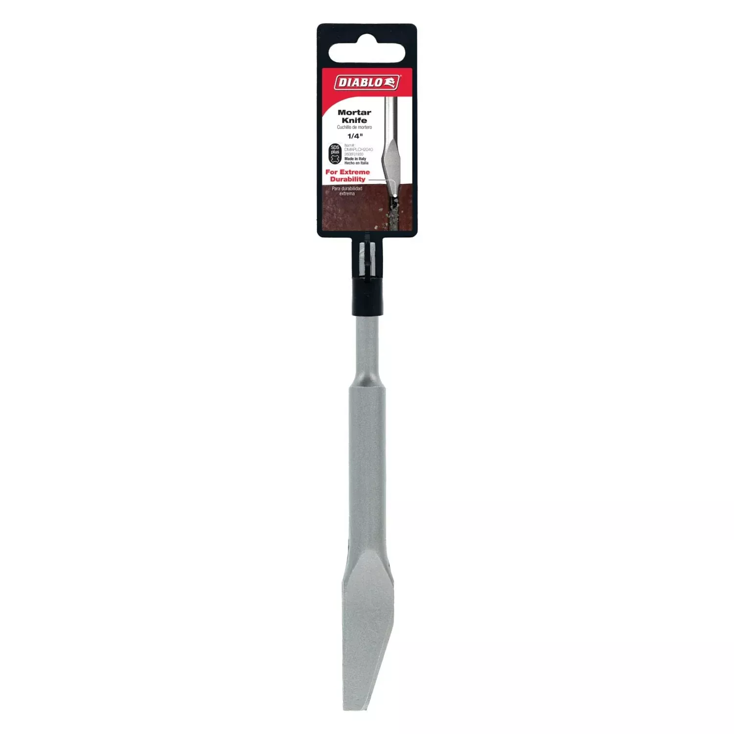 Diablo DMAPLCH2040 1/4 Inch SDS-Plus Mortar Knife