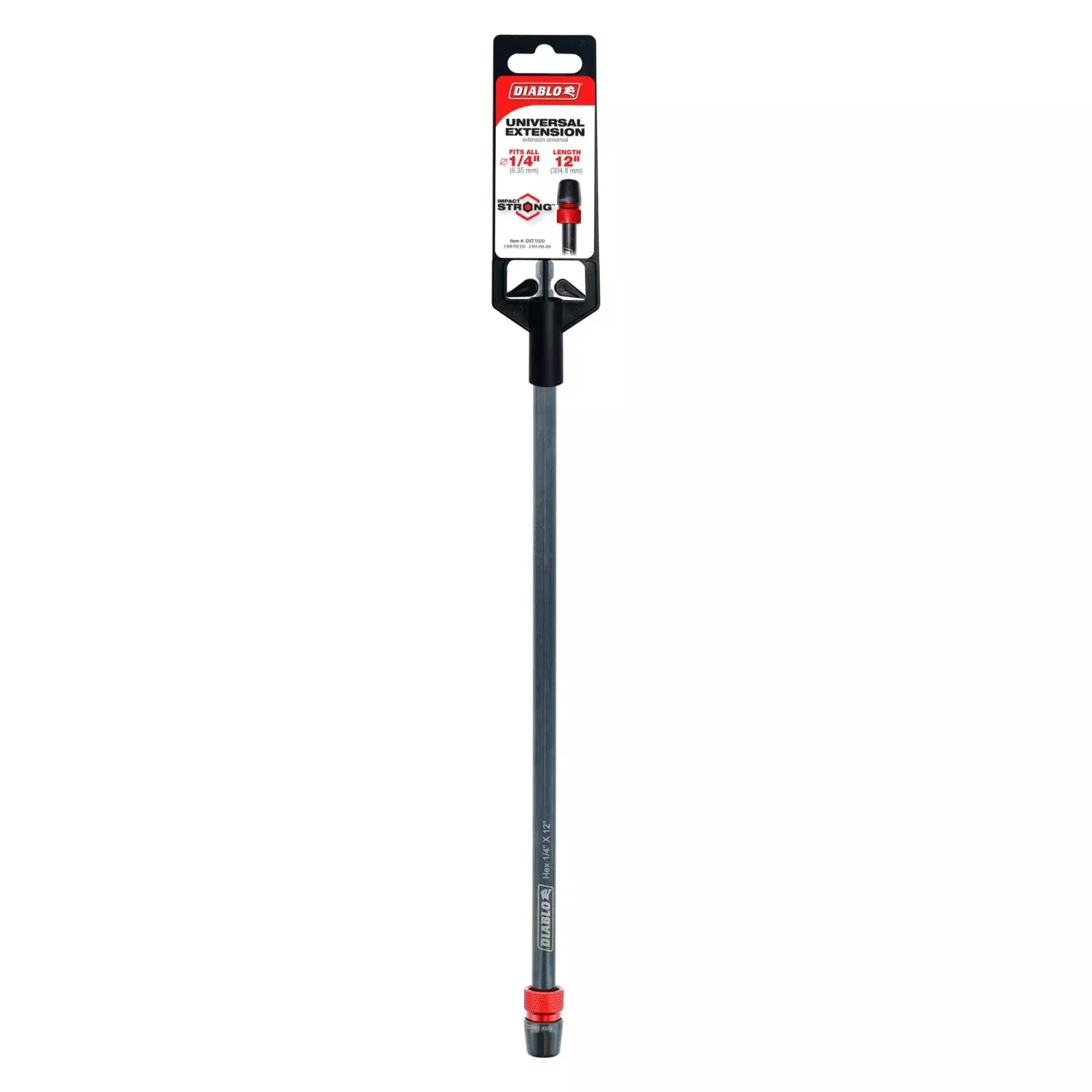 Diablo DXT1020 1/4 Inch x 12 Inch Universal Extension