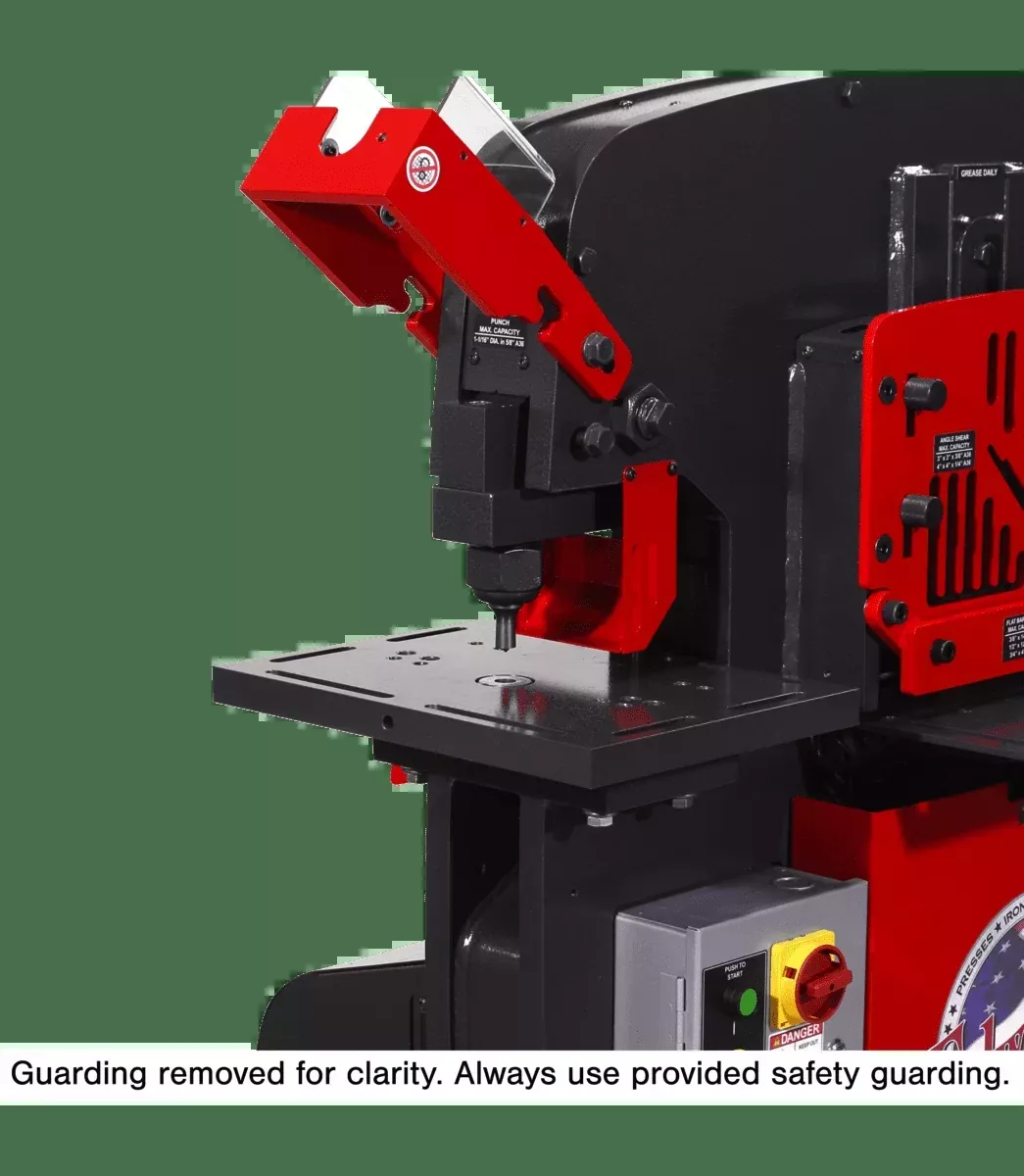 EDWARDS Heavy-Duty Gauging Table Kit For 100 Ton Deluxe Ironworkers