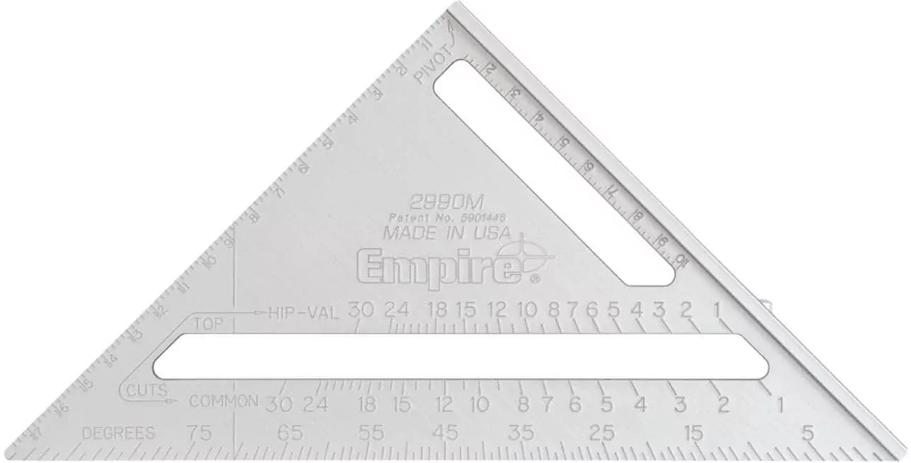 Empire 2990M 7-inch Heavy Duty Magnum Rafter Square - Metric