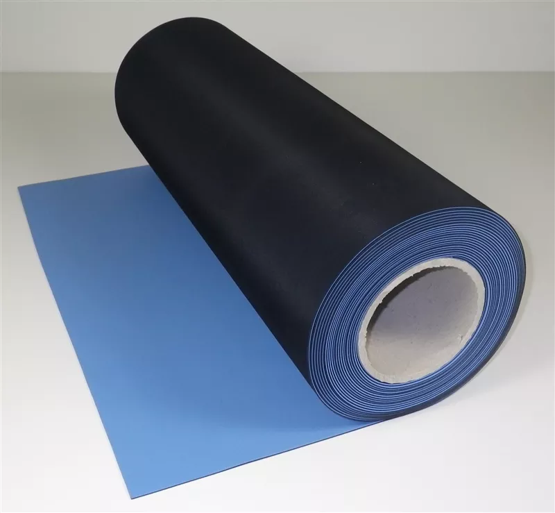 ESD Mat 24" x 480" UltiMat 1, Light Blue 2 Layer Rubber ROLL