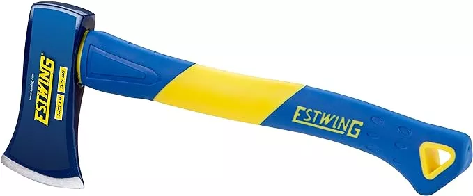 Estwing Axe, 14 Inch Handle, 1.25 lb Head with Fiberglass Handle, Model #62440