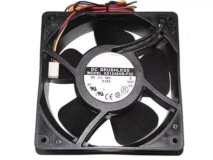 Fans 48V ADDA 120x120x38mm 104.8CFM