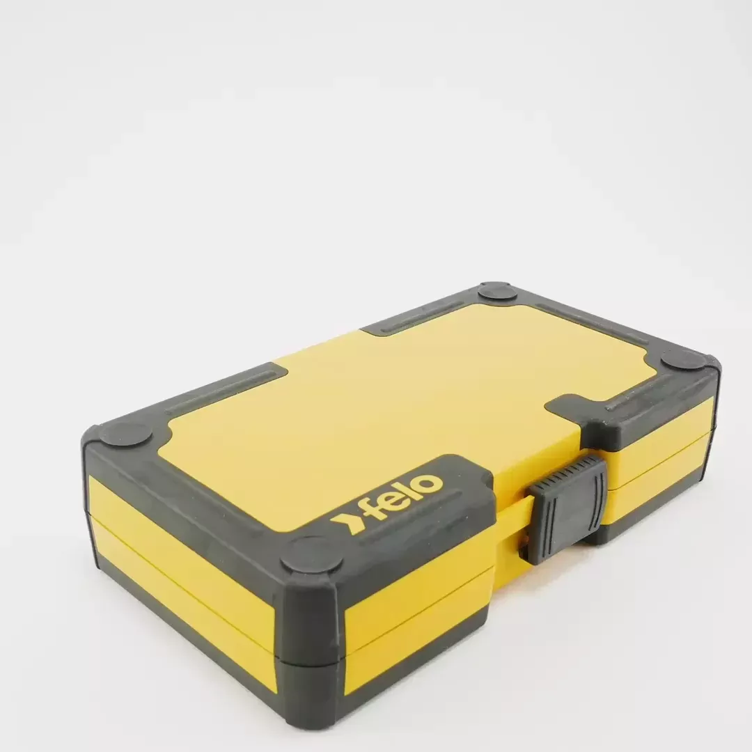 Felo R-GO 27 27pc Box Sockets, Ergonic Ratchet, Inch/Metric