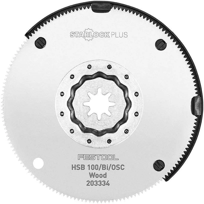 Festool 203334 Vecturo Starlock Plus Wood Saw Blade HSB 100/Bi, 1-Pack