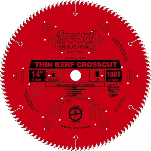 Freud Tools 14" Thin Kerf Ultimate High Production Cut-Off Saw Blade
