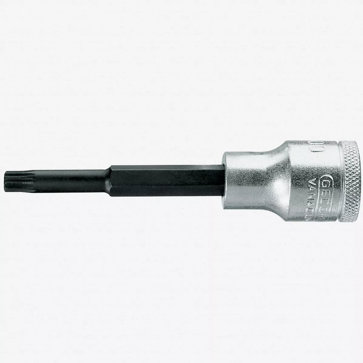 Gedore INX 19 L 6-100 Screwdriver bit socket 1/2", long XZN M6