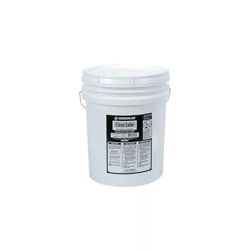 Greenlee CLR-5 Clear Lube Pulling Lubricant - 5 Gallon