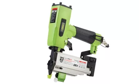 GREX 23 Ga 2" Headless Pinner, 1 Touch OverRide LockOut