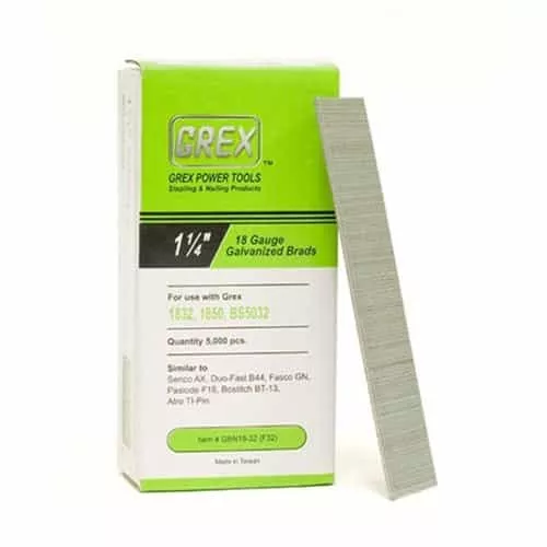 Grex Gbn18-32 18 Gauge 1-1/4-Inch Brad Nails