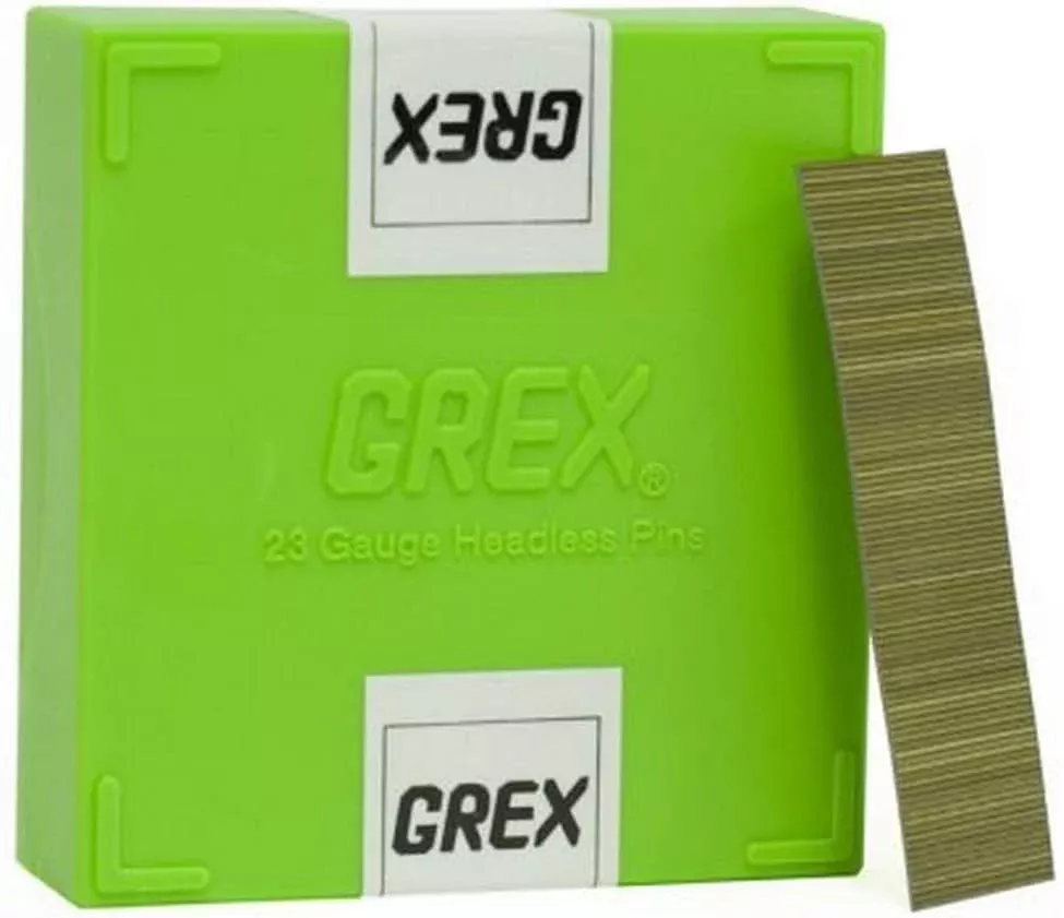 Grex P6/20L 23 Gauge 3/4-Inch Headless Pins, 10000 ct.
