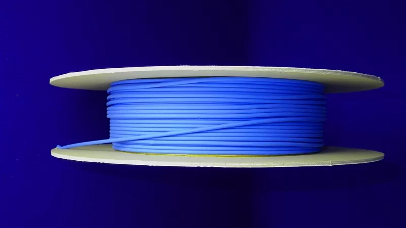 Heat Shrink tubing roll 1/16" BLUE 70FT