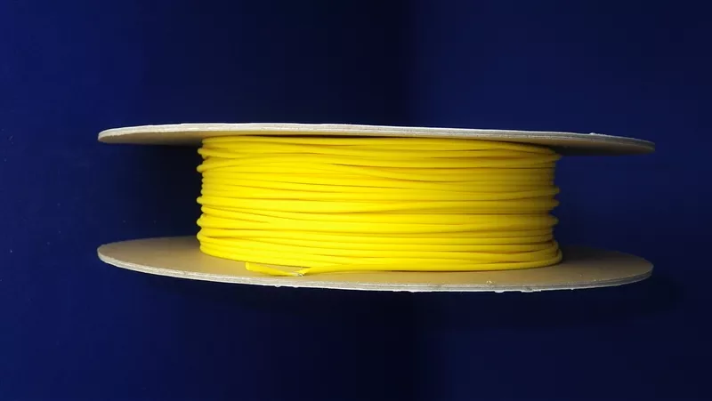 Heat Shrink tubing roll 1/16" YELLOW 70FT