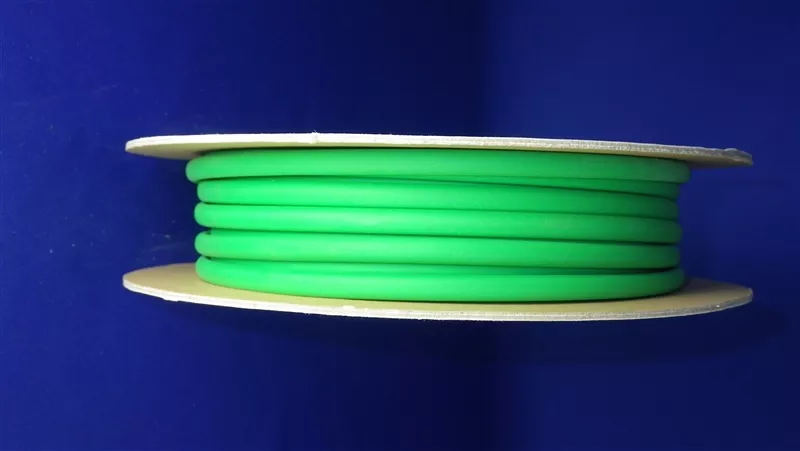 Heat Shrink tubing roll 1/4" GREEN 40FT