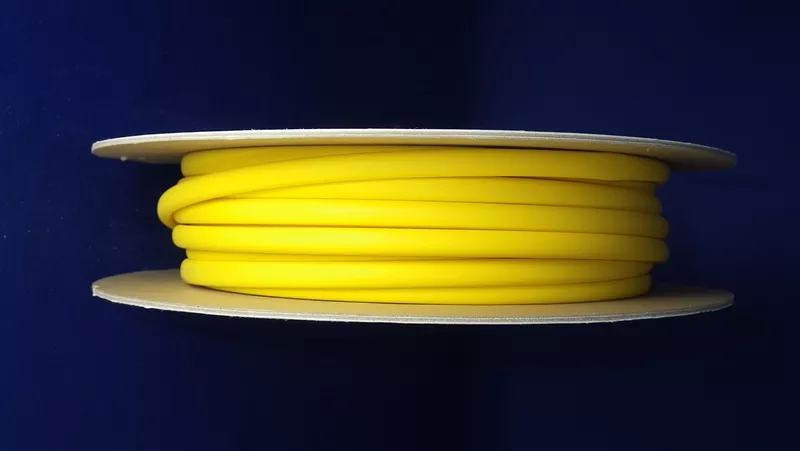 Heat Shrink tubing roll 1/4" YELLOW 40FT
