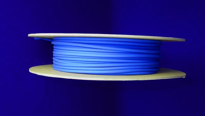 Heat Shrink tubing roll 1/8" BLUE 60FT