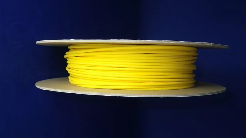 Heat Shrink tubing roll 3/32" YELLOW 65FT