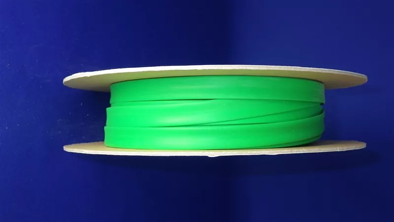 Heat Shrink tubing roll 3/8" GREEN 35FT