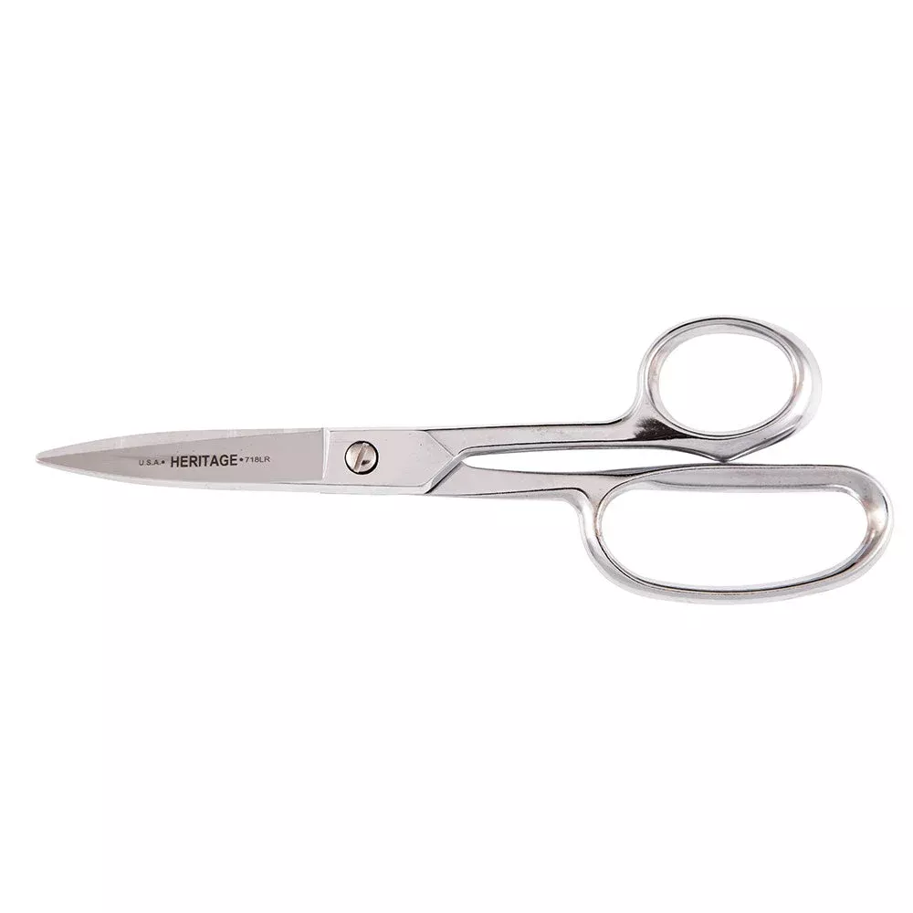Heritage Cutlery 718LR 8 5/8'' Heavy Duty Shear w /Large Ring
