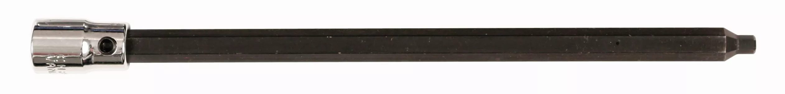 Hex 1/4" Drive Bit Socket 6" Long 2.5mm