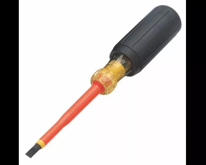 Ideal 35-9150 Slotted 1/4" x 4" Insulated Screwdriver