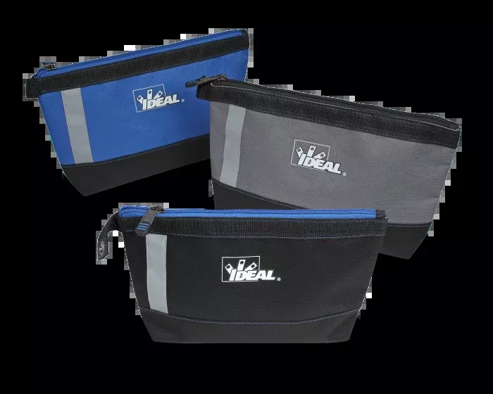 Ideal 37-057 Pro Series Stand Up Supply Zipper Pouch, 3-pack