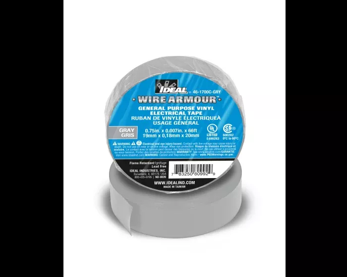 Ideal 46-1700C-GRY General Purpose Electrical Tape - Gray