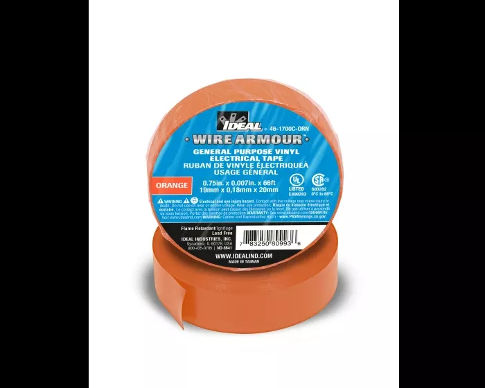 Ideal 46-1700C-ORN General Purpose Electrical Tape - Orange