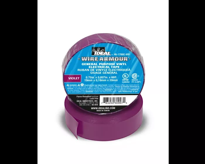 Ideal 46-1700C-VIO General Purpose Electrical Tape - Violet