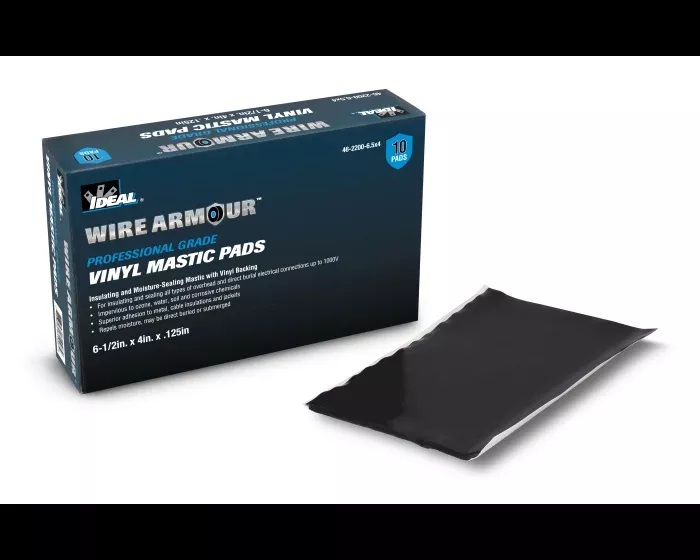 Ideal 46-2200-6.5X4 Mastic Pads, 10 pack