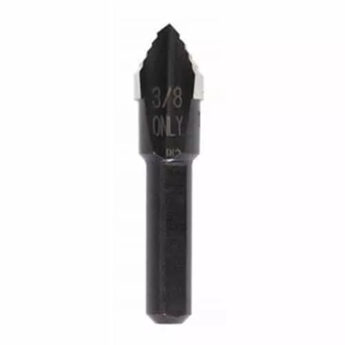 Irwin 10312ZR Unibit #12 3/8-Inch Step-Drill Bit 1/4-Inch Shank (10312) Black