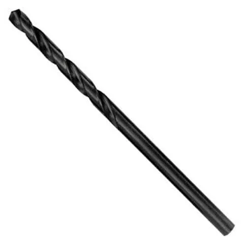 Irwin 62112ZR Single Black Oxide High-Speed Steel Drill Bit 3/16" X 12"