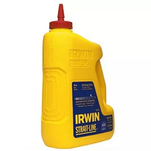 Irwin 65202 Tools Marking Chalk Refill Perm 2.5 Lb Red