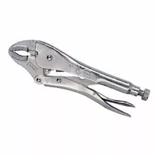Irwin 902L3 Vise-Grip Locking Pliers With Wire Cutter 5-Inch Curved Jaw