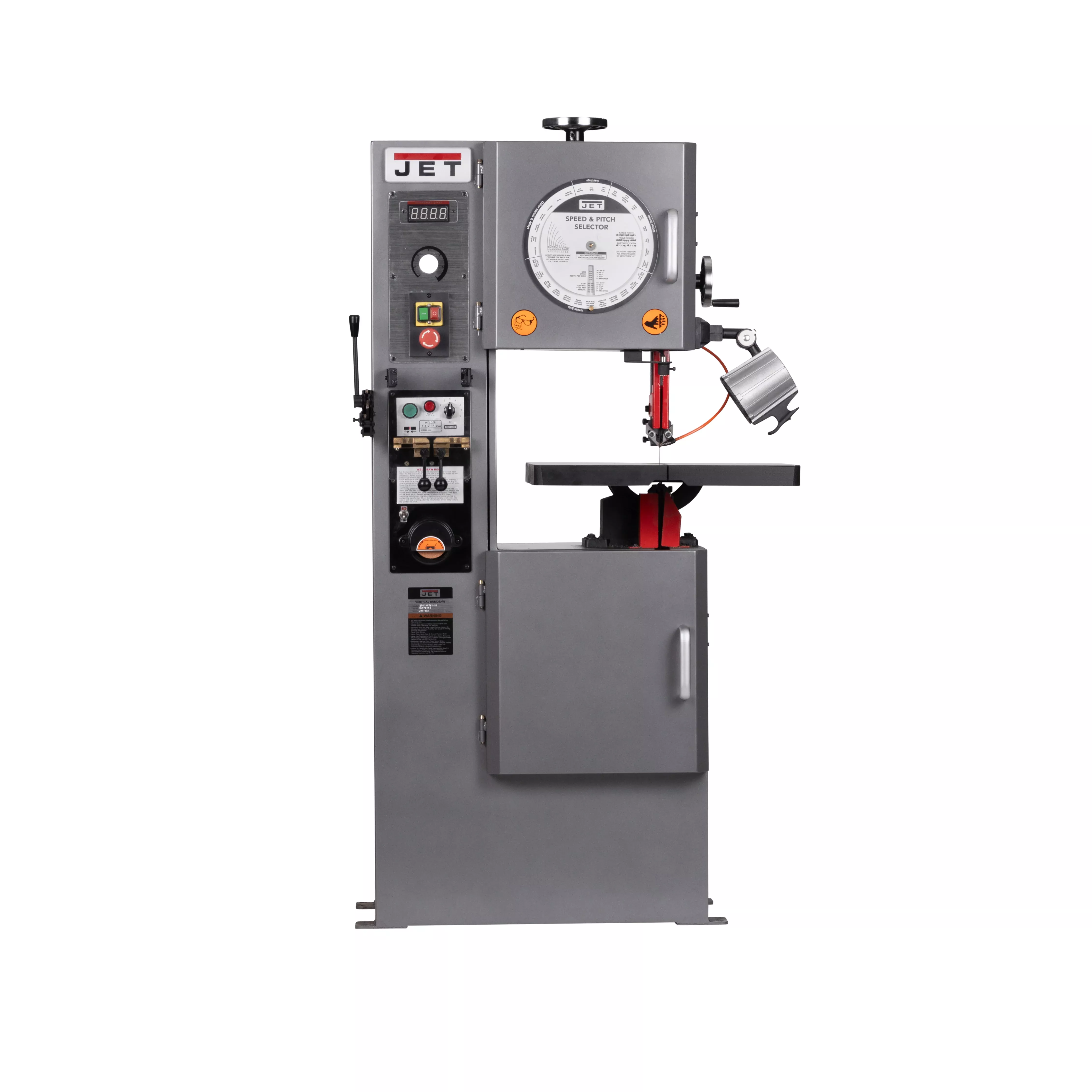 Jet 12" Continuous Vertical Bandsaw 1HP 110V 1Ph VBS-1207VS-DC JT1-1375