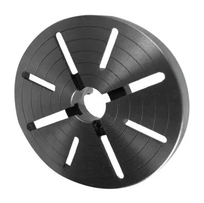 Jet 12 in. Faceplate D1-6 For Elite 17 in. Geared Head Lathes 892155