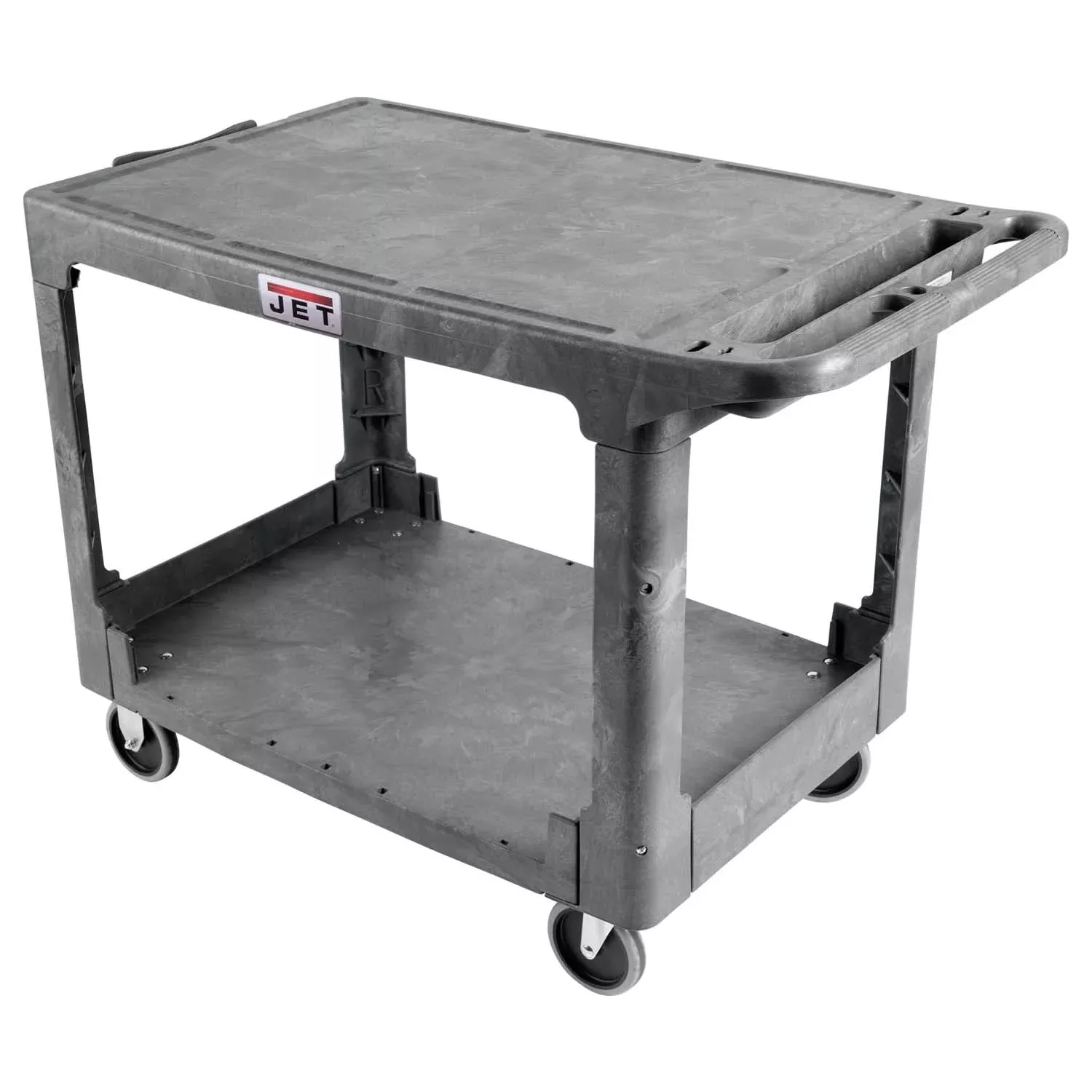 JET 141017 PUC-44x25, Resin Flat Top Utility Cart
