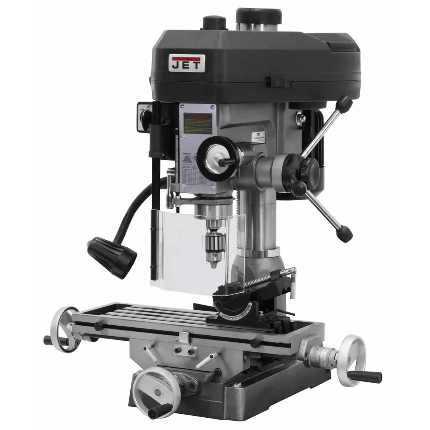 Jet 350017 JMD-15 Mill/Drill With R-8 Taper 115/230V 1Ph