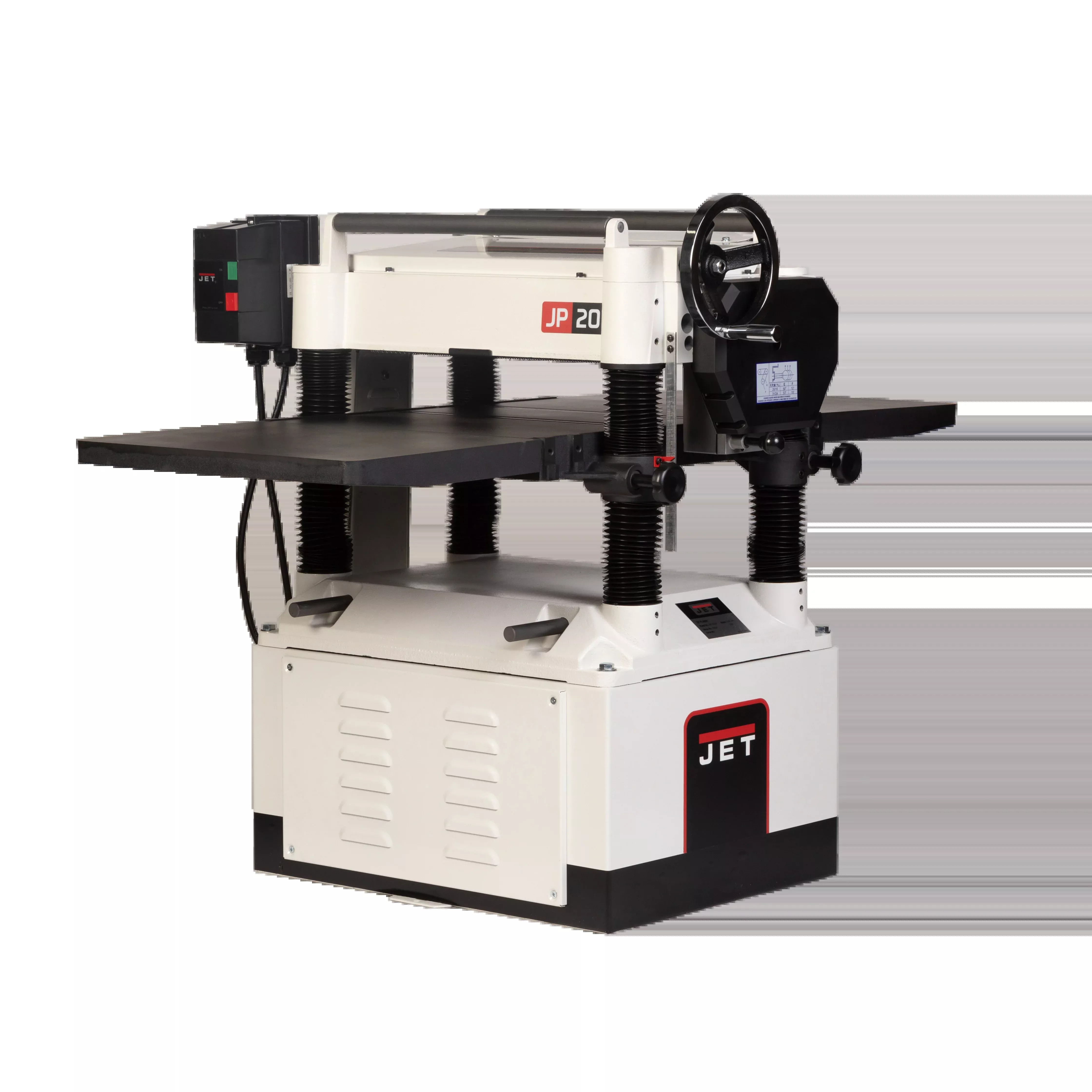 Jet Black 20" Helical Head Planer 5HP 1Ph JWP-208HH JT1-1374