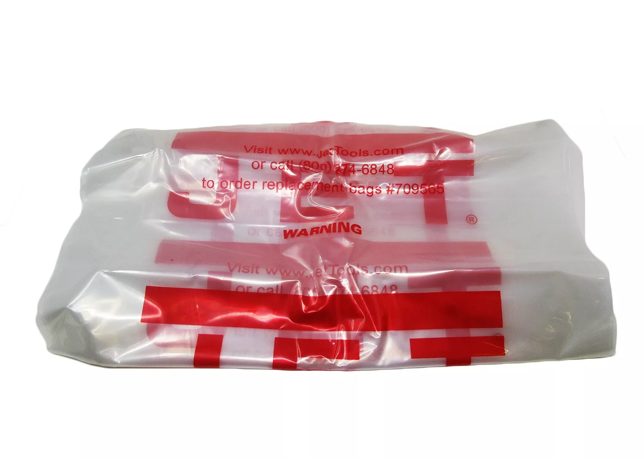 Jet Collection Bag, Clear Plastic 14 in. Diameter (pack of 5) 709565