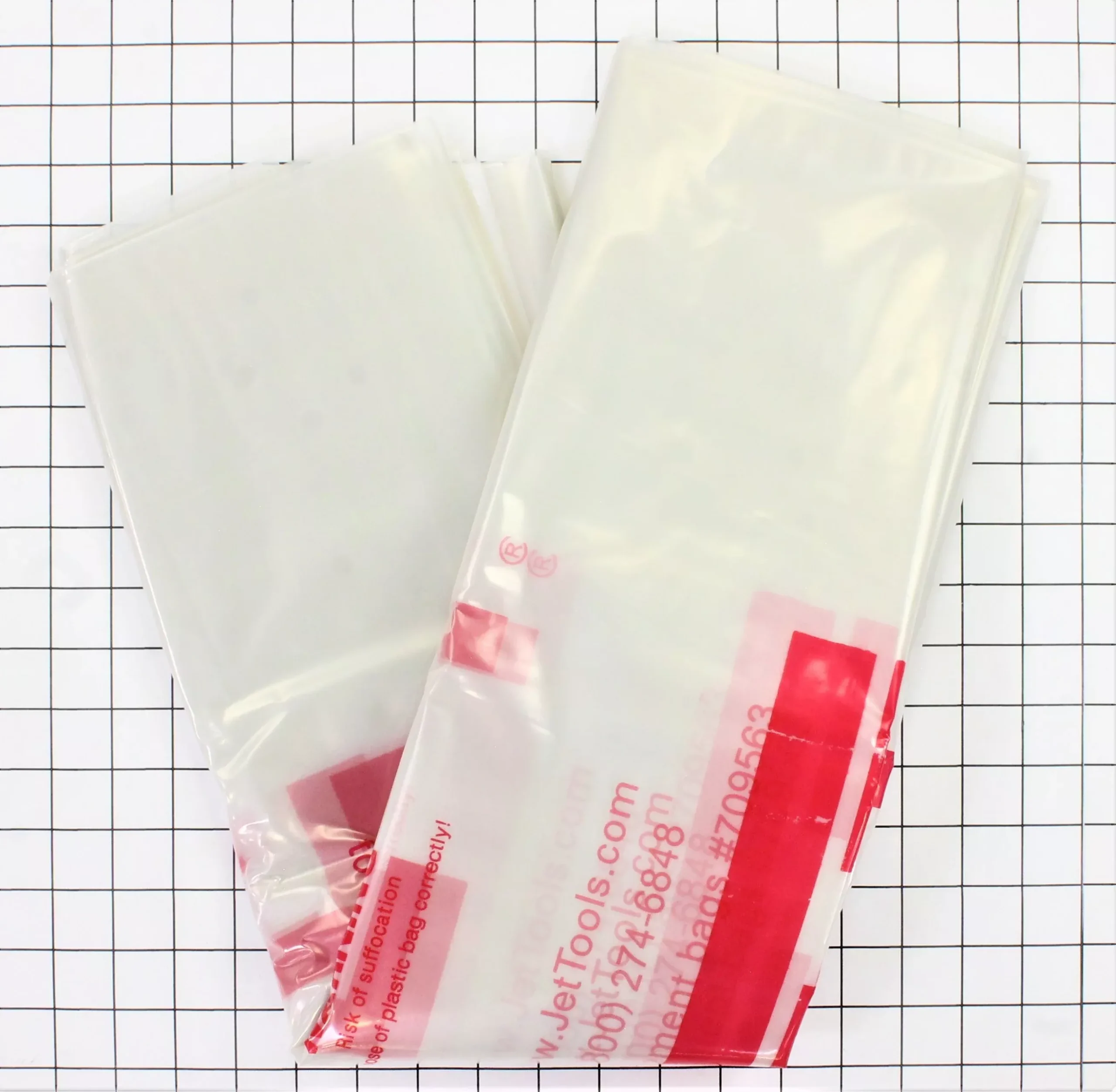 Jet Collection Bag, Clear Plastic 20 in. Diameter (pack of 5) 709563