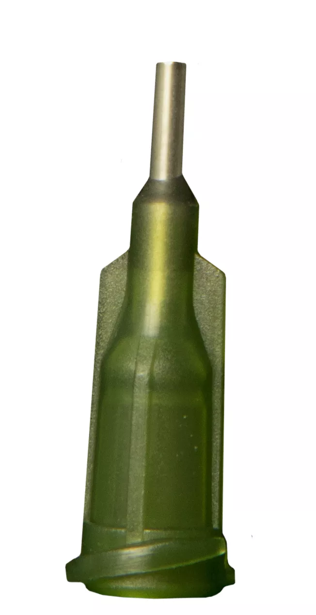 JG14-0.25HP Standard Dispensing Tips 14 Gauge 0.25" HP Series Tip ID .059" - Olive - Pack of 1000 pc
