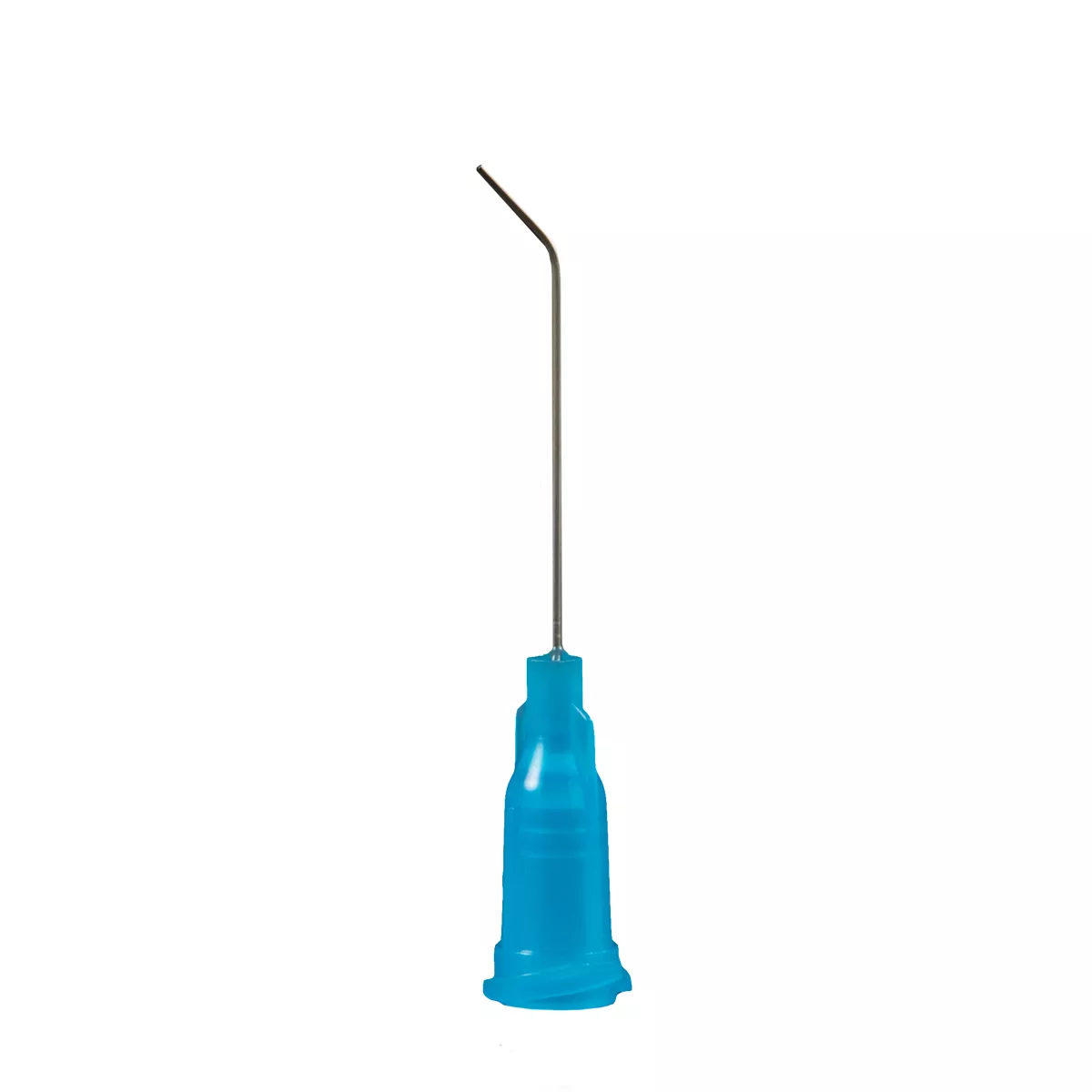 JG25-1.0-45 Angled Dispensing Tips 25 Gauge 1.0" IT Series Tip ID .012" 45�? Bend - Blue - Pack of 1