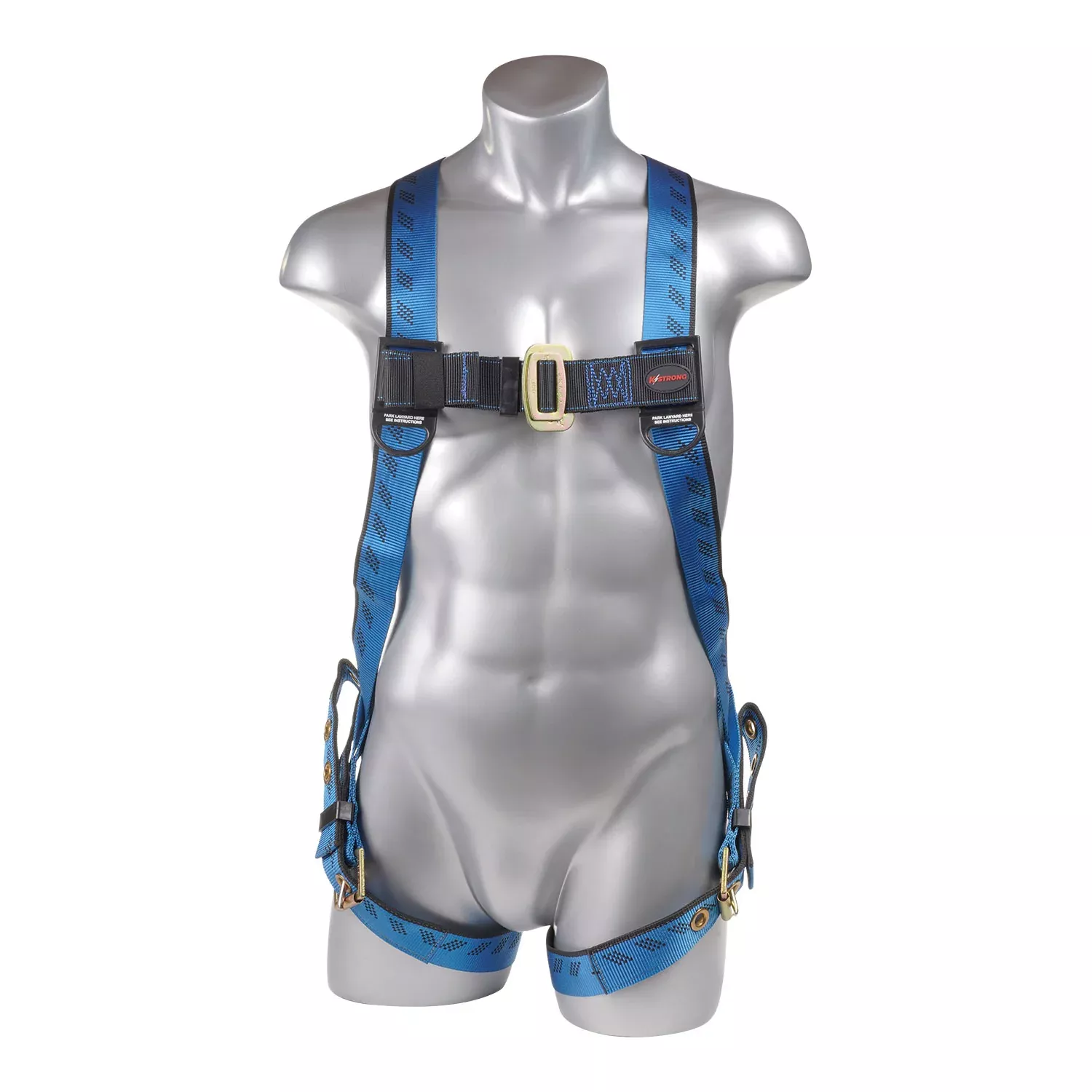 K Strong Kapture Essential 3-Point Full Body Harness, Dorsal D-ring, TB Legs (S-L) UFH10101G(S-L)