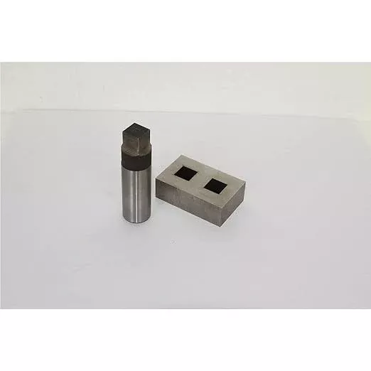 KAKA INDUSTRIAL 1/2" Square Hole Punch Dies Tooling for PBS-9
