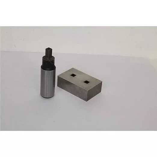 KAKA INDUSTRIAL 1/4" Square Hole Punch Dies Tooling for PBS-9